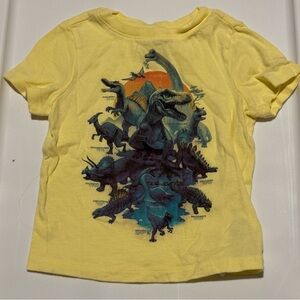 Old Navy Yellow Dinosaur Adventure Tee
